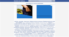 Desktop Screenshot of directorio-telefonos.com